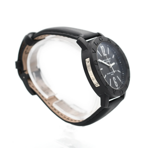 Montre Bulgari Carbongold - Montre Via dei Condotti 10 58 Facettes 21873