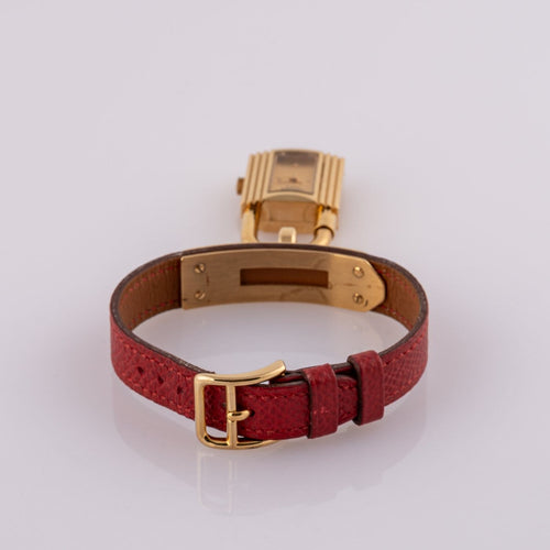 Montre Hermès - Montre Kelly KE1.210, boîtier plaqué or 58 Facettes TOT-11912