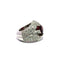 Bague 53 Bague en or blanc 750, pierre rouge et diamants 58 Facettes 50544
