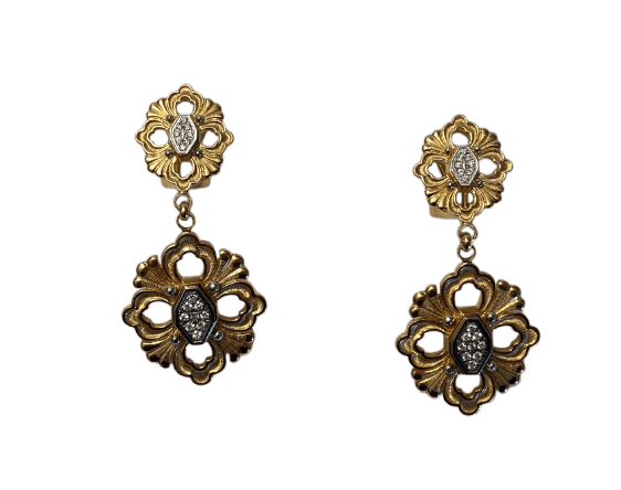 Buccellati Opera - Náušnice ze žlutého zlata 18k 