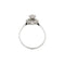 Bague Bague fleur - Bague en or blanc 18 carats et diamants 58 Facettes 32265