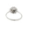 Bague Bague fleur - Bague en or blanc 18 carats et diamants 58 Facettes 32265