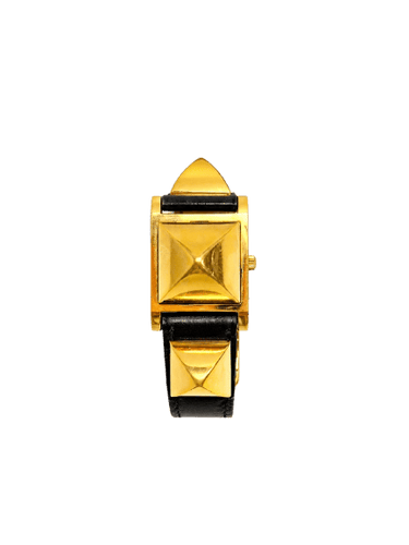 Montre Hermès Médor - Montre en plaqué or 58 Facettes WC-2026-3935