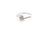 Bague 53.5 Bague ancienne - Diamants en or blanc 18k, 0,93 ct 58 Facettes 27096-27101b