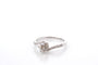 Bague 53.5 Bague ancienne - Diamants en or blanc 18k, 0,93 ct 58 Facettes 27096-27101b