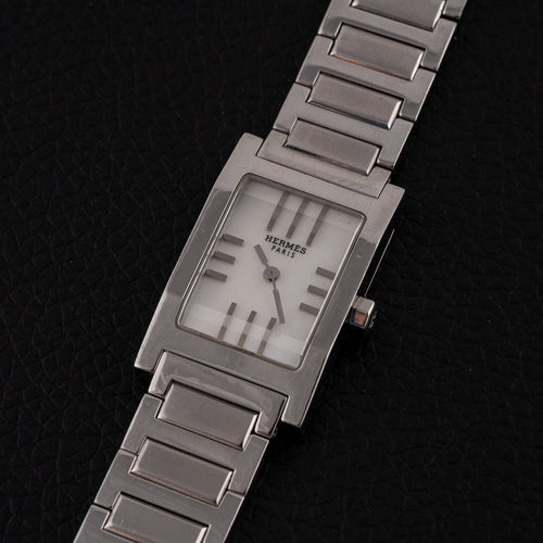 Montre Hermès - Montre Tandem TA1.210 en acier 58 Facettes TOT-11927