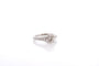 Bague 52 Bague en platine avec diamant 1,26 ct et diamants 58 Facettes 27142-27073