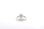 Bague 52 Bague en platine avec diamant 1,26 ct et diamants 58 Facettes 27142-27073