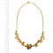 Collier Gabriella Rivalta - Collier en or jaune 18 ct avec fleur émaillée et perles 58 Facettes 37280
