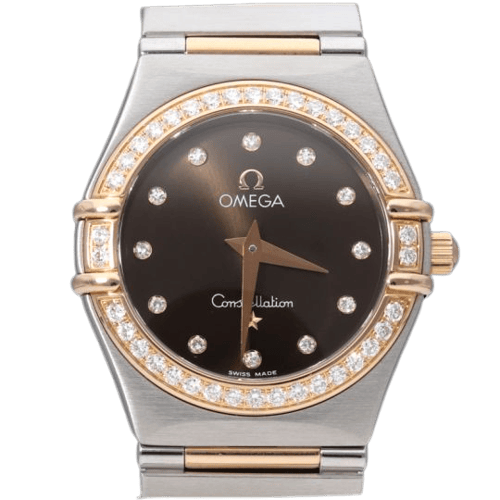 Montre Omega - Montre Constellation en or jaune et acier 58 Facettes MT48110