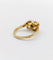 Bague 51 Bague tourbillon ancienne en or 18k, émeraude et diamants 58 Facettes A07900
