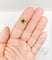 Bague 51 Bague tourbillon ancienne en or 18k, émeraude et diamants 58 Facettes A07900