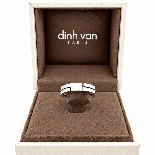 Bague 51 Dinh Van - Bague Seventies 58 Facettes 222112*