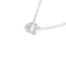 Collier Collier - Chaîne maille rolò et diamant 0,27 ct en or blanc 18 kt 58 Facettes 425