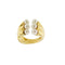 Bague Bague - Anneau ouvert en or jaune 18 ct et perles 58 Facettes 31844