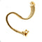 Bracelet Bracelet manchette vintage en or jaune 18 ct, maille milanaise 58 Facettes 37623