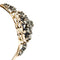 Bracelet Bracelet rigide émaillé à diamants en or rose 14 ct 58 Facettes 37288
