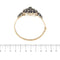 Bracelet Bracelet rigide émaillé à diamants en or rose 14 ct 58 Facettes 37288