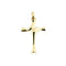 Pendentif Gianni-Carita - Pendentif croix moderne en or jaune 18 ct 58 Facettes 37872