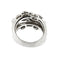 Bague Bague bouquet - Bague en or blanc 18 ct et diamants 58 Facettes 37546