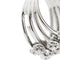 Bague Bague bouquet - Bague en or blanc 18 ct et diamants 58 Facettes 37546
