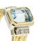 Bague 55 Bague - aquamarine et diamants en or jaune et or blanc 18 ct 58 Facettes 37500