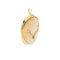 Pendentif Spilla-pendentif camée ovale en or jaune 18 ct 58 Facettes 37486