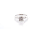 Bague 53 Bague en platine avec diamant 1,13 ct E/VVS1 et diamants 58 Facettes 27375-27360