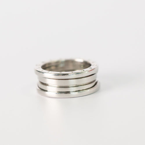 Bague 51 Bvlgari - Bague B.zero1 en or blanc, taille 51 58 Facettes