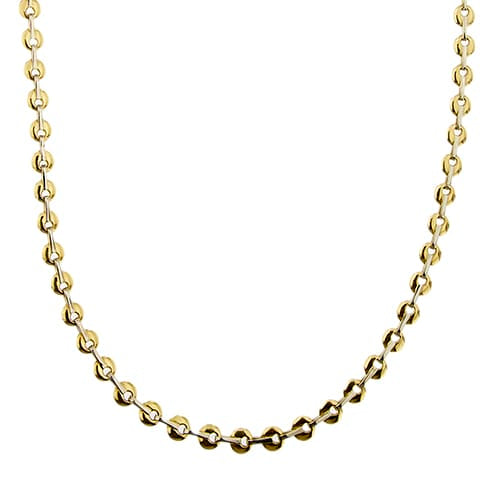 Collier Sauro - Collier en or jaune et or blanc 18 ct, 63 cm 58 Facettes 24774