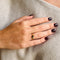 Ring 52 Ring i 18k gult guld, rubin, smaragd og blå safir 58 Facettes 2609006