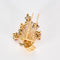 Broche Broche vintage en or jaune 18 carats 58 Facettes Valuor Modèle-014