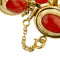 Bracelet Bracelet en or jaune 18 ct avec 9 coraux rouges cabochon 58 Facettes 39982