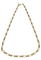 Collier Collier maille Figaro alternée en or jaune 18k 58 Facettes 21513