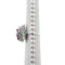 Bague 59 Bague - Rubis, émeraudes et diamants en or blanc 14 ct 58 Facettes 37784