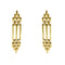 Boucles d'oreilles Boucles d’oreilles pendantes maille panthère en or jaune 18 ct 58 Facettes 28676