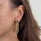 Boucles d'oreilles Boucles d’oreilles pendantes maille panthère en or jaune 18 ct 58 Facettes 28676
