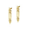 Boucles d'oreilles Boucles d’oreilles pendantes maille panthère en or jaune 18 ct 58 Facettes 28676