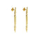 Boucles d'oreilles Boucles d’oreilles pendantes maille panthère en or jaune 18 ct 58 Facettes 28676