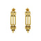 Boucles d'oreilles Boucles d’oreilles pendantes maille panthère en or jaune 18 ct 58 Facettes 28676