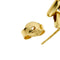 Boucles d'oreilles Boucles d’oreilles pendantes maille panthère en or jaune 18 ct 58 Facettes 28676