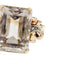 Bague 54 Bague cocktail en or jaune, rose et blanc 18 ct avec morganite et diamants 58 Facettes 37785