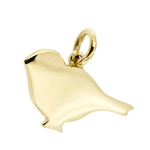 Pendentif Dodo - Pendentif passerotto en or jaune 18 ct 58 Facettes 39824