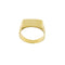 Bague Bague chevalière homme rectangulaire en or jaune 18 ct 58 Facettes 29999