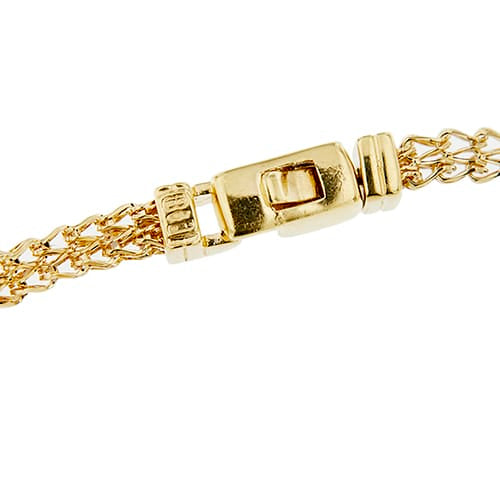 Bracelet Unoaerre - Bracelet maille queue de renard en or jaune 18 ct 58 Facettes 38032