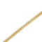 Bracelet Unoaerre - Bracelet maille queue de renard en or jaune 18 ct 58 Facettes 38032
