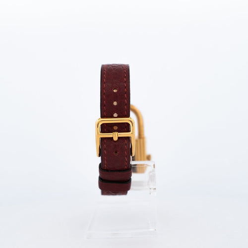 Montre Hermès - Montre Kelly à cadran bordeaux 58 Facettes 619