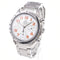 Zegarek Omega - Automatyczny zegarek chronograf ze stali 58 Facettes q2e73w5dev