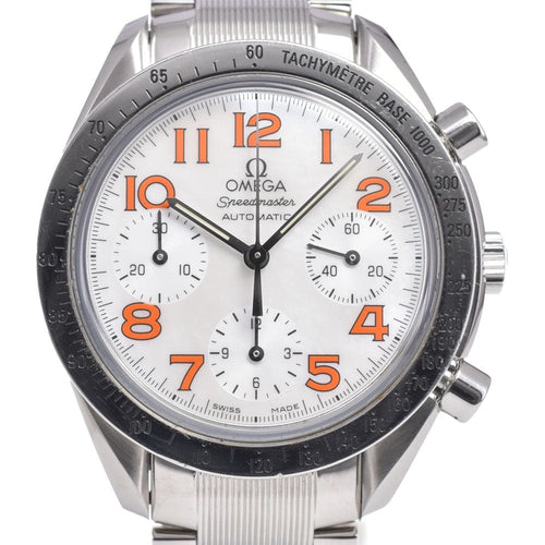 Zegarek Omega - Automatyczny zegarek chronograf ze stali 58 Facettes q2e73w5dev