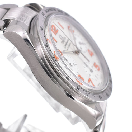 Zegarek Omega - Automatyczny zegarek chronograf ze stali 58 Facettes q2e73w5dev